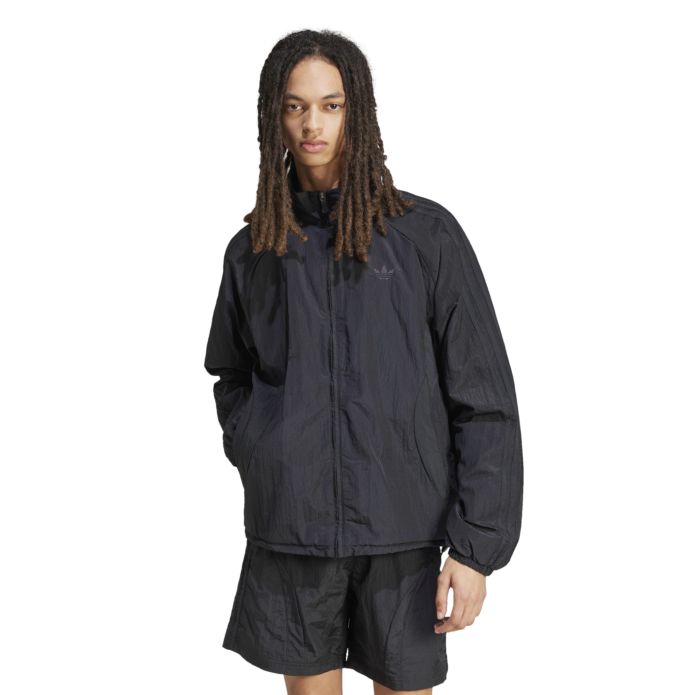 Adidas Adicolor 2000s Woven Track Top - Black