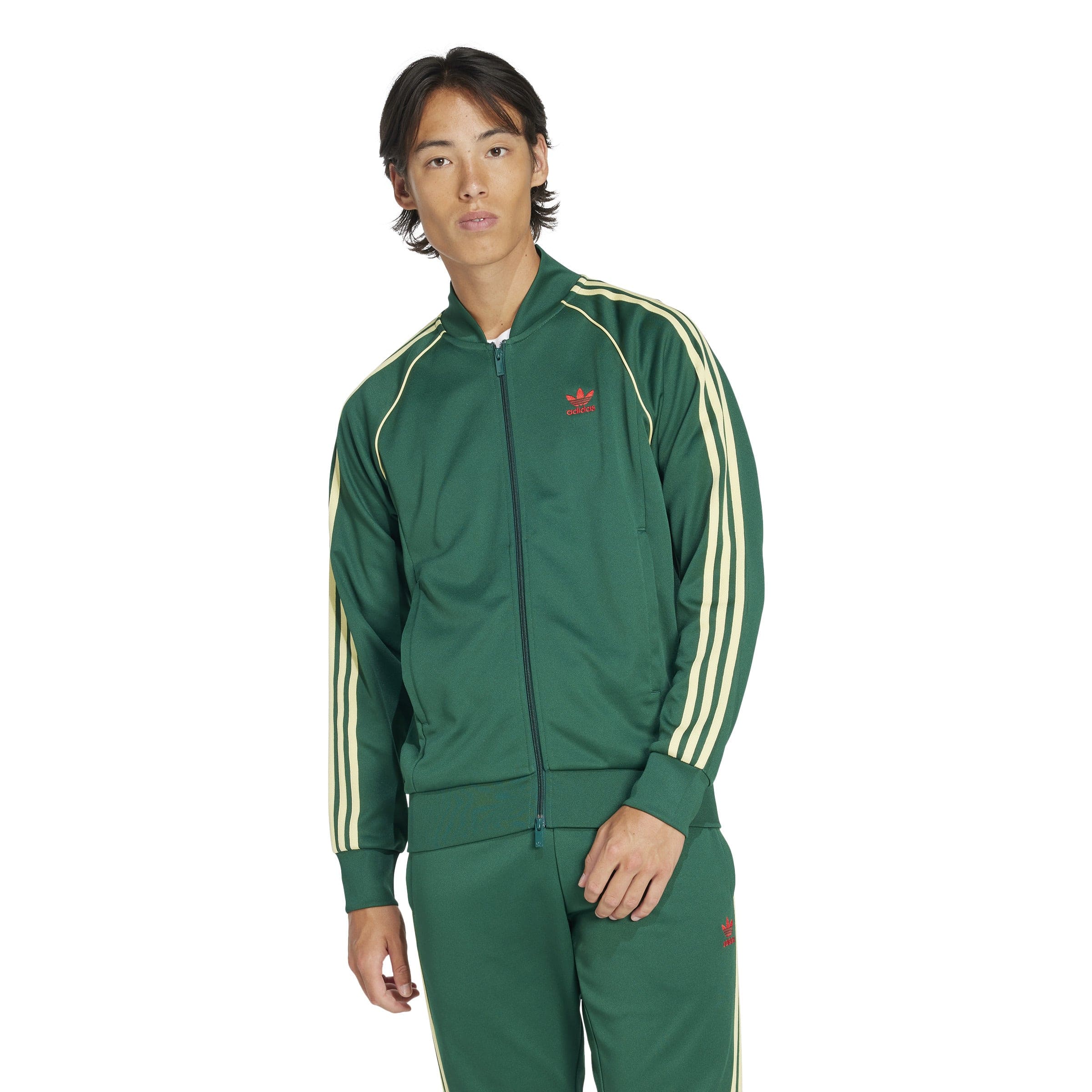 Adidas Adicolor Classics SST Track Top - Green / Yellow
