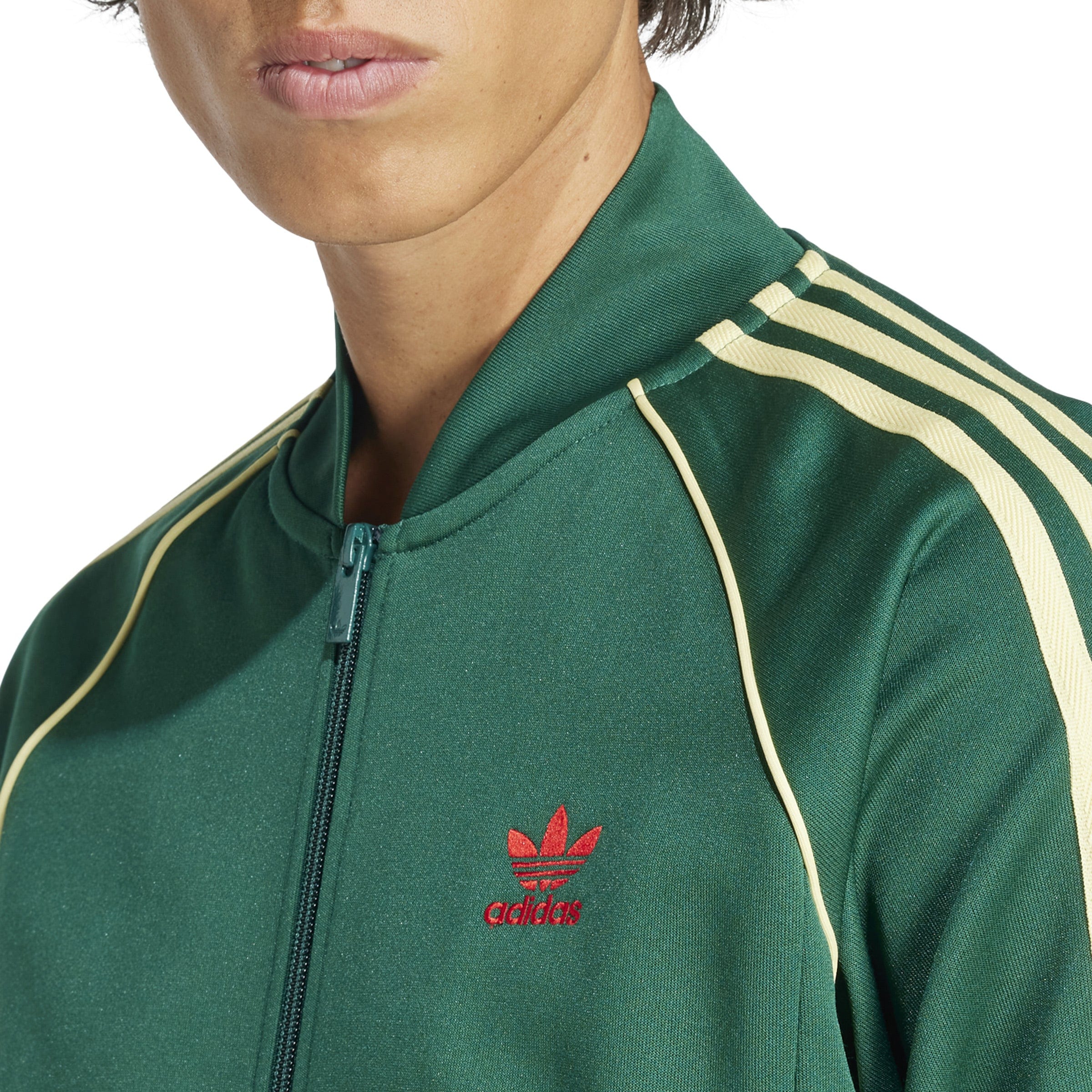 Adidas Adicolor Classics SST Track Top - Green / Yellow
