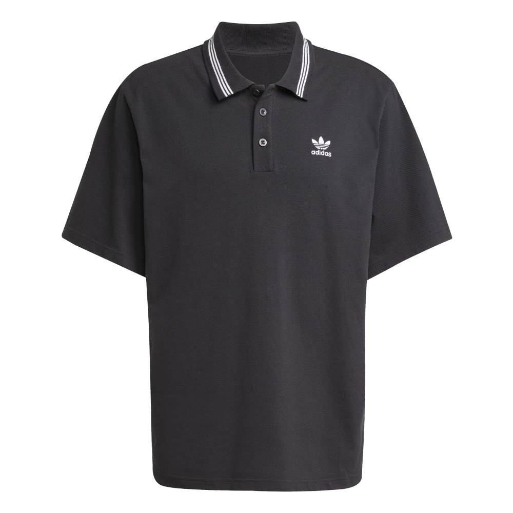 adidas Adicolor Loose Polo - Black