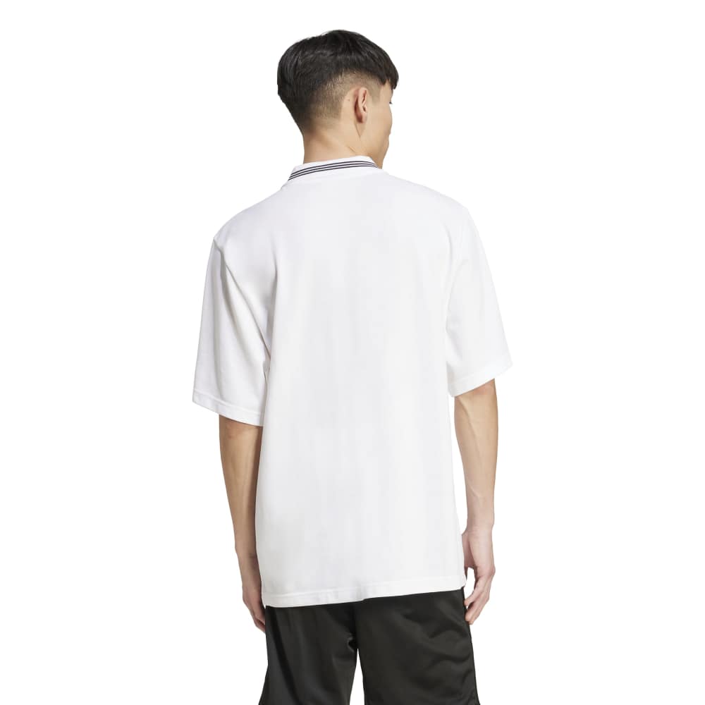 adidas Adicolor Loose Polo - White