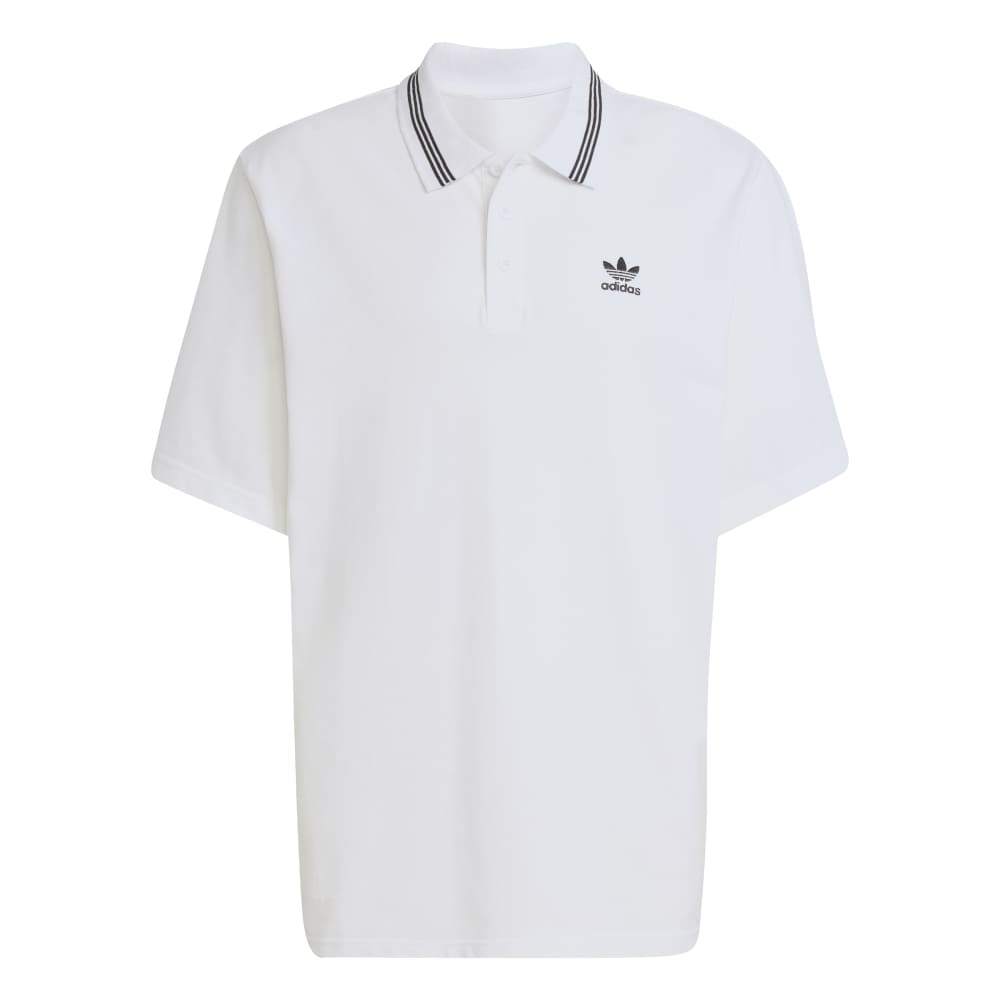 adidas Adicolor Loose Polo - White