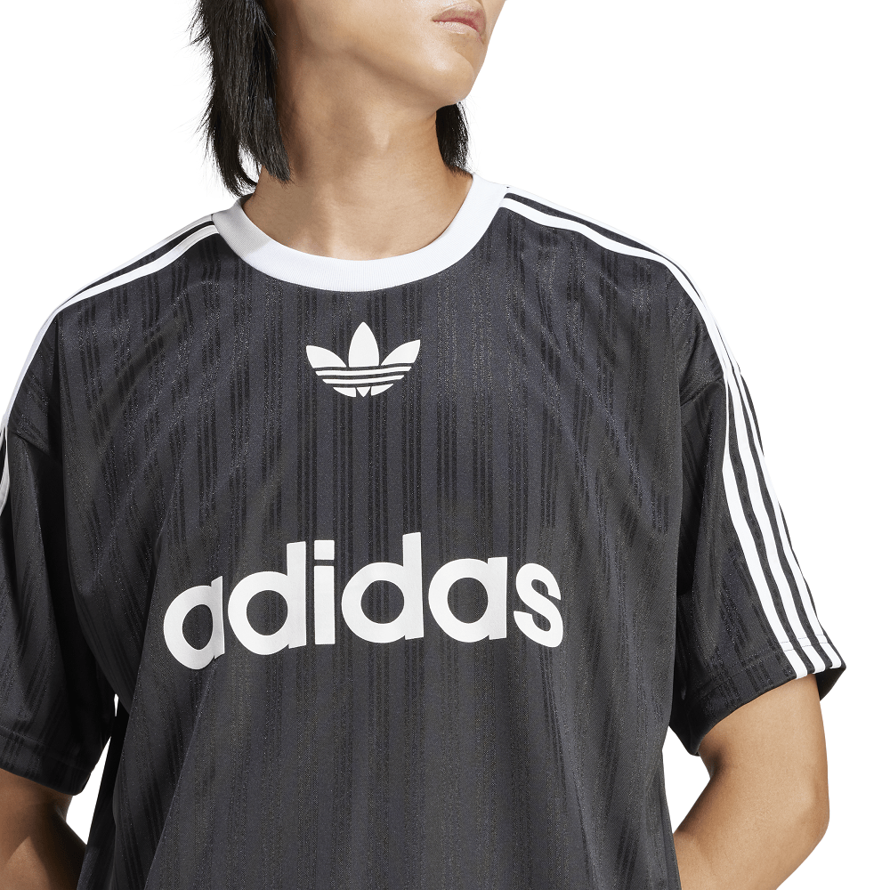 adidas Adicolor Poly Tee - Black / White