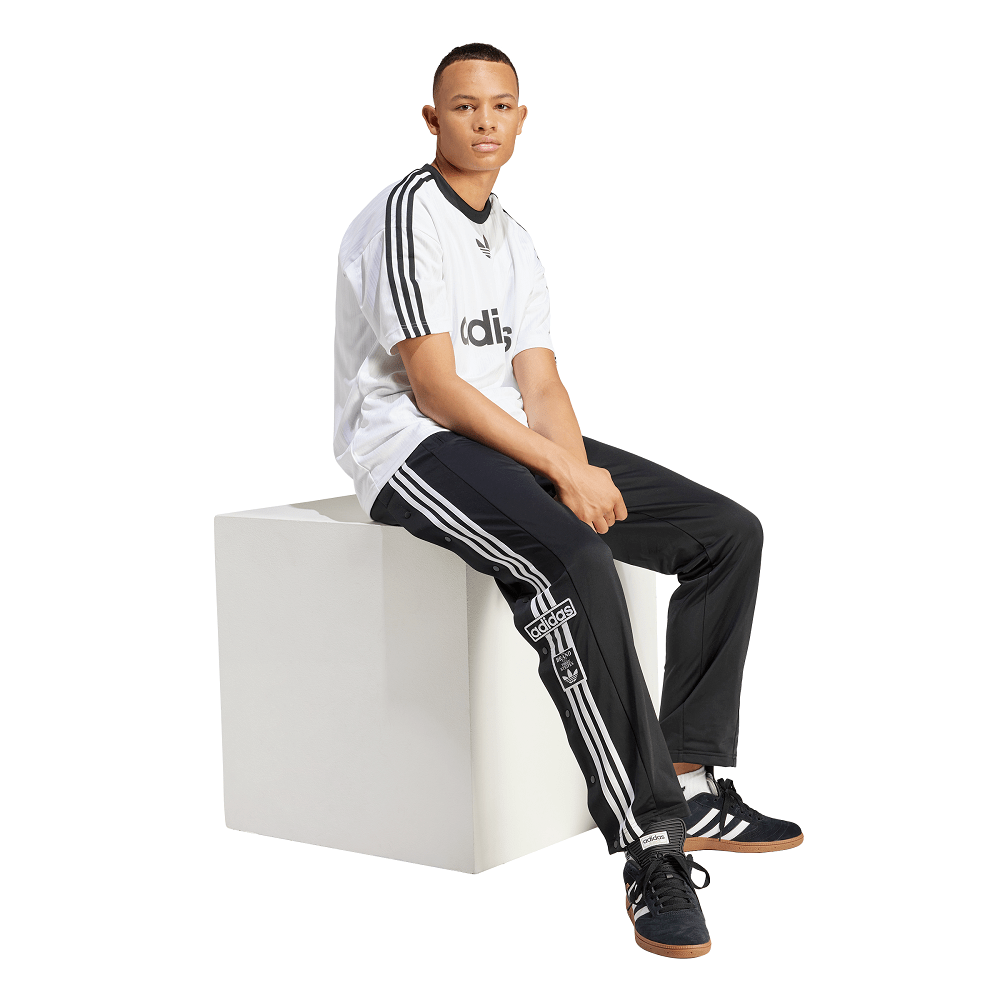 adidas Adicolor Poly Tee - White / Black