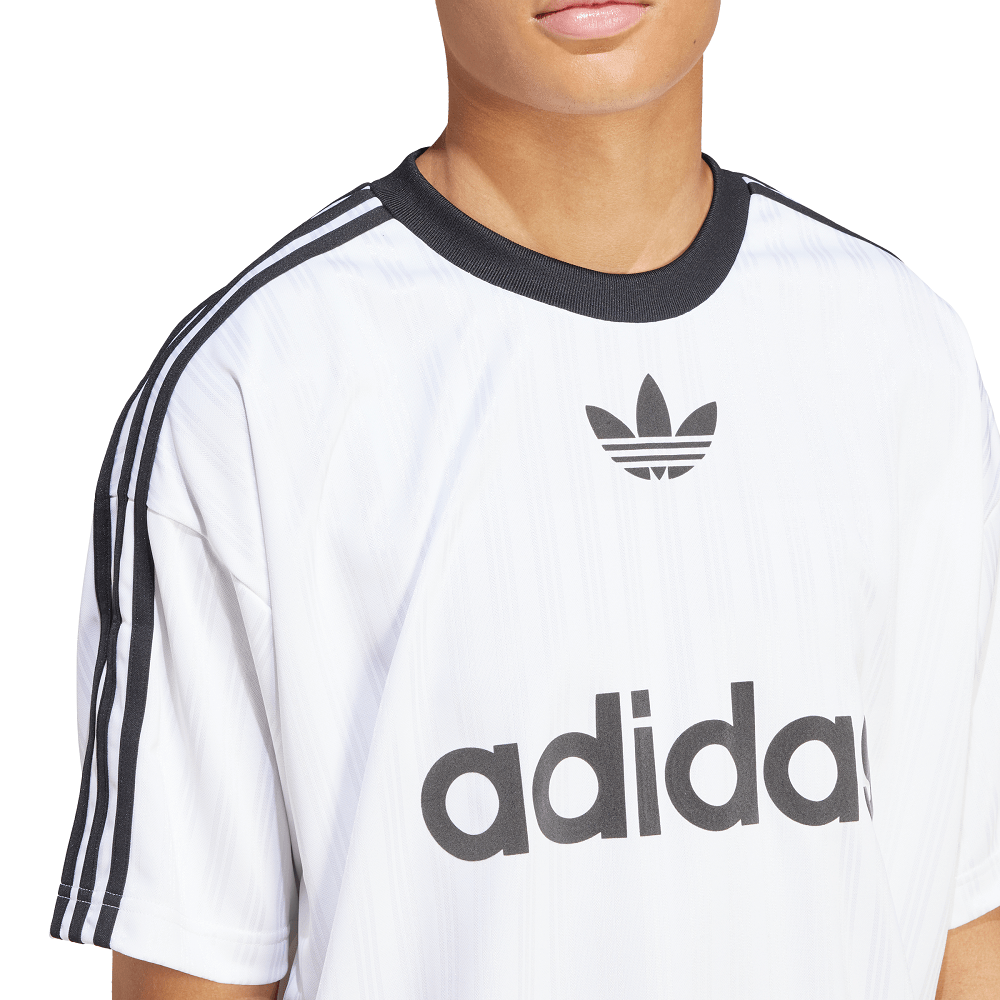 adidas Adicolor Poly Tee - White / Black