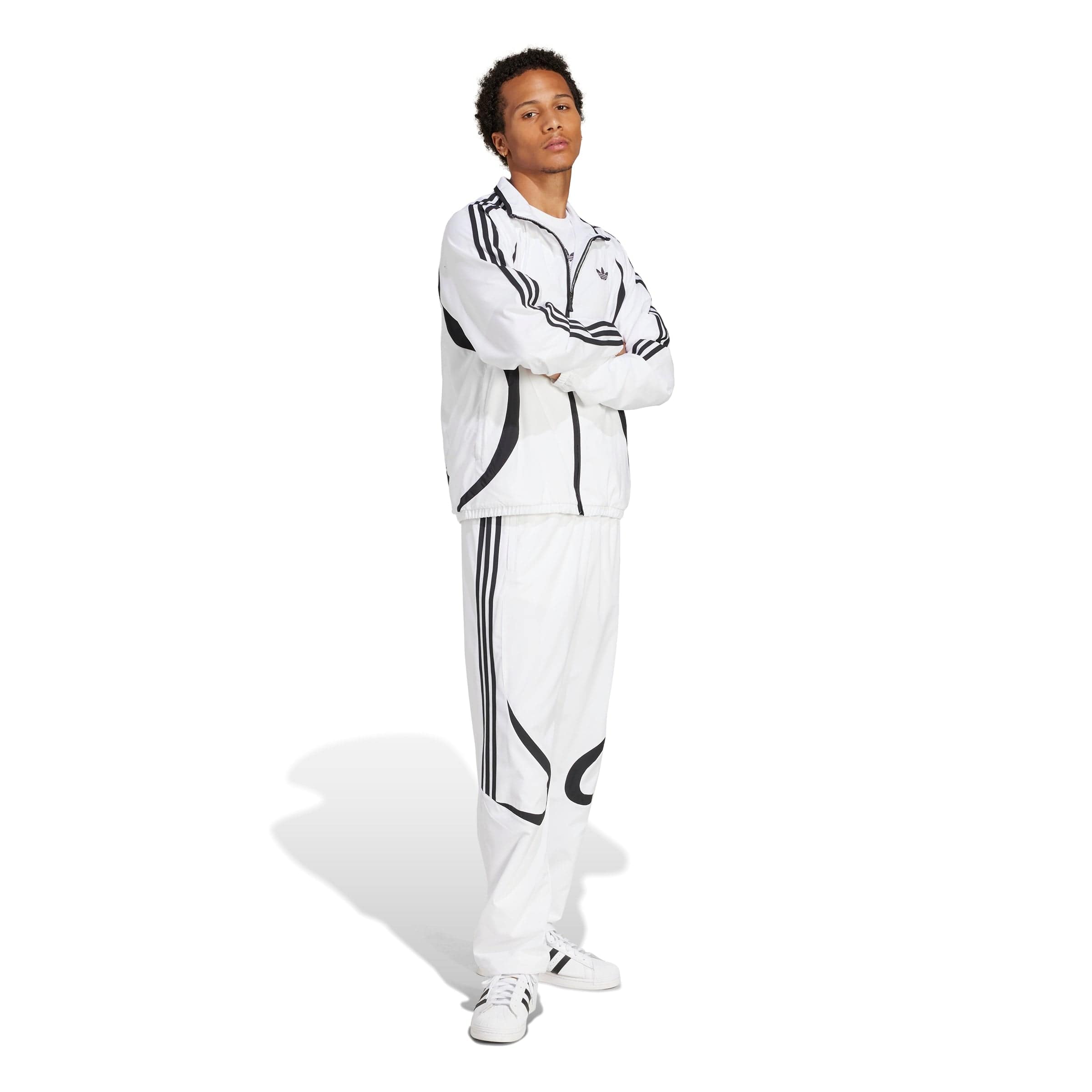 Adidas Adicolor Teamgeist Track Top - White / Black