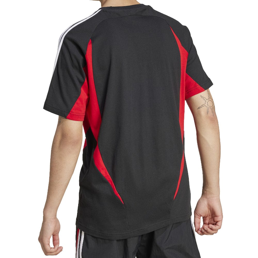 adidas Archive Tee - Black / Better Scarlet
