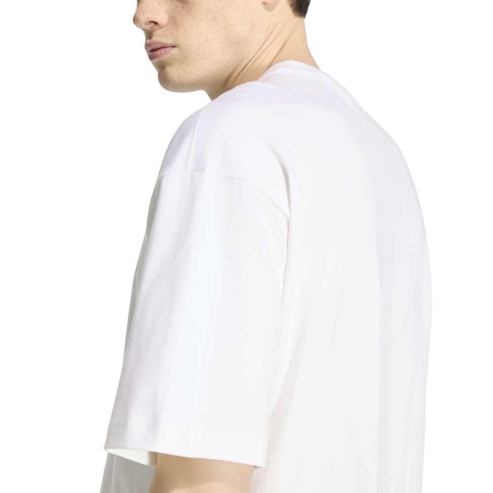 Adidas Camo 2 Infill Trefoil Tee - White