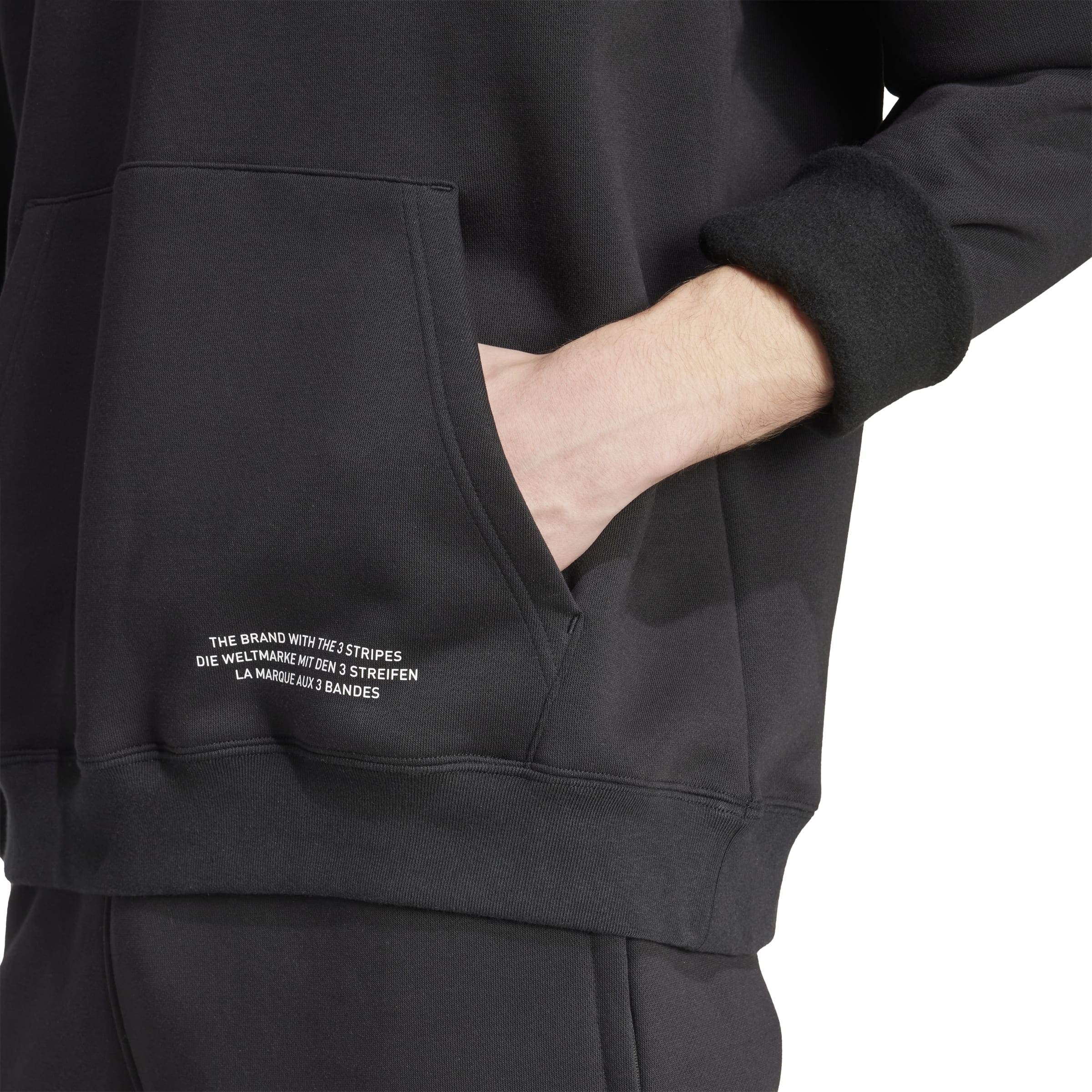 adidas EXT Q12 Varsity Hoodie - Black