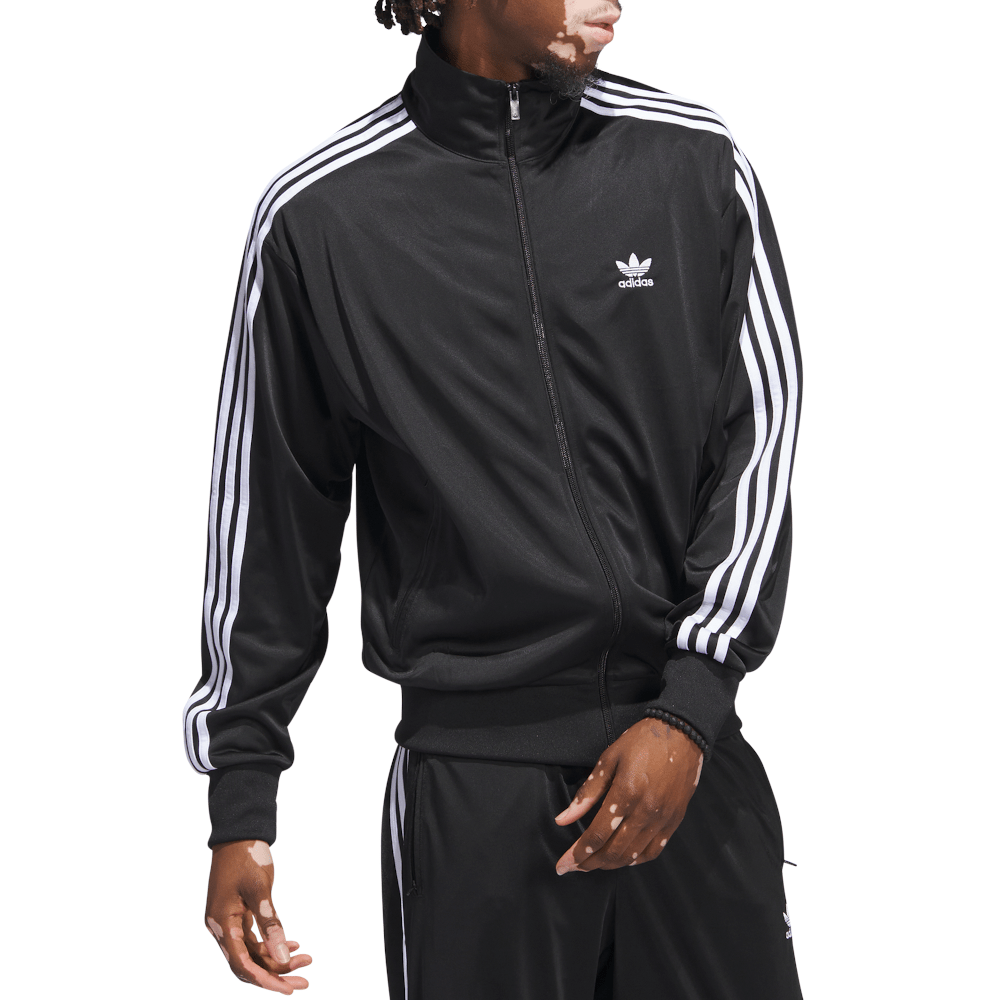 adidas Firebird Track Top - Black / White