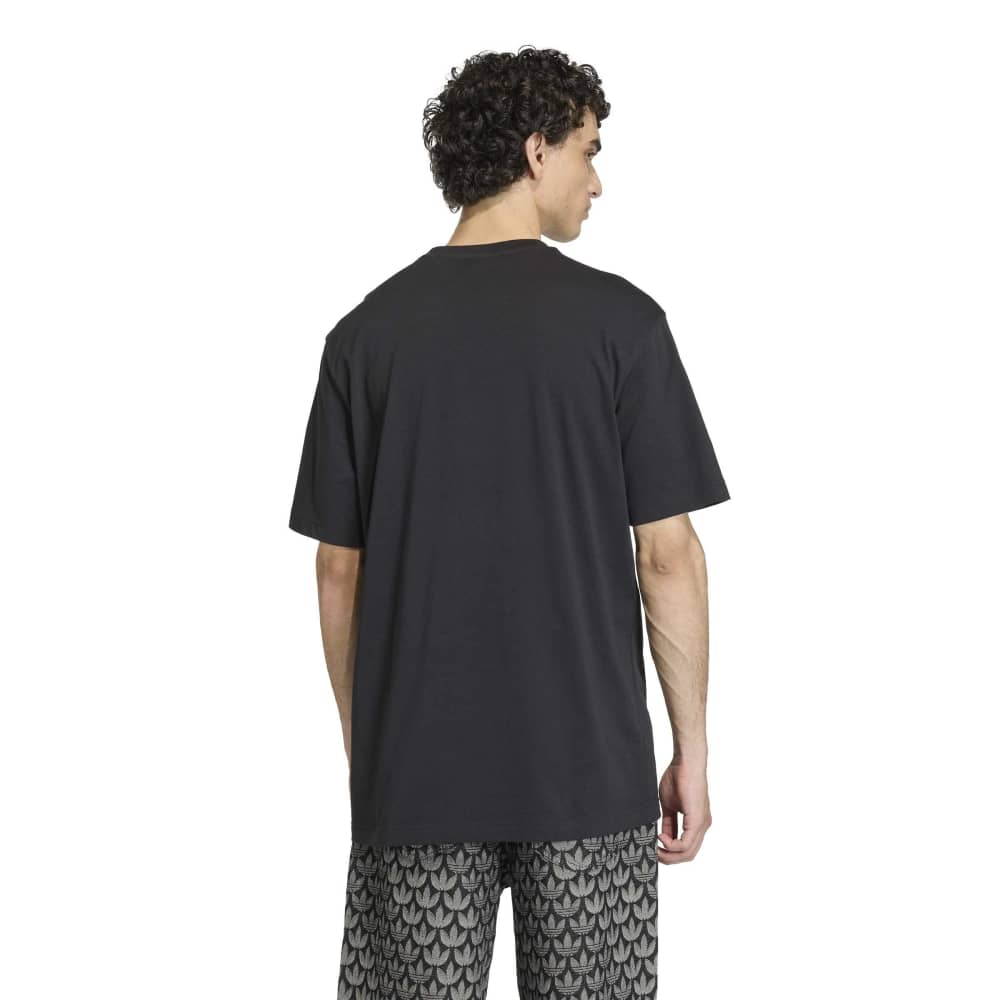 adidas GFX Trefoil Tee - Black