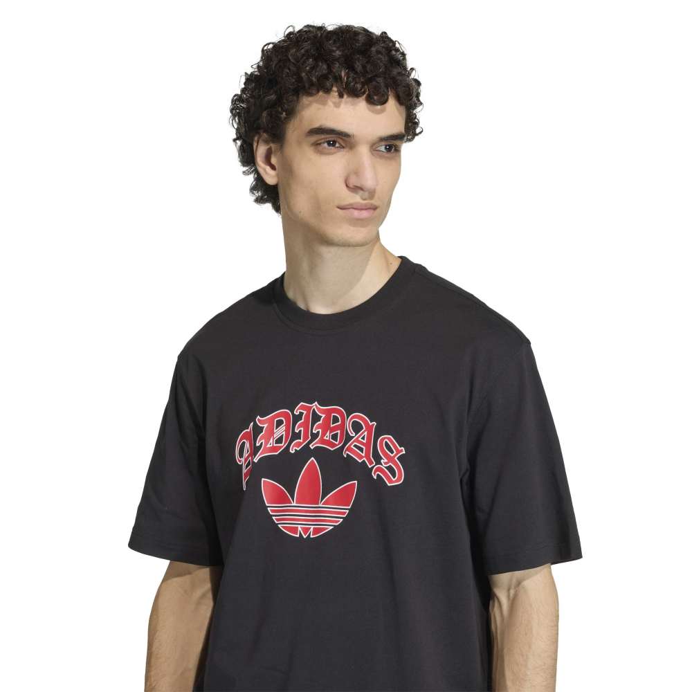 adidas GFX Trefoil Tee - Black