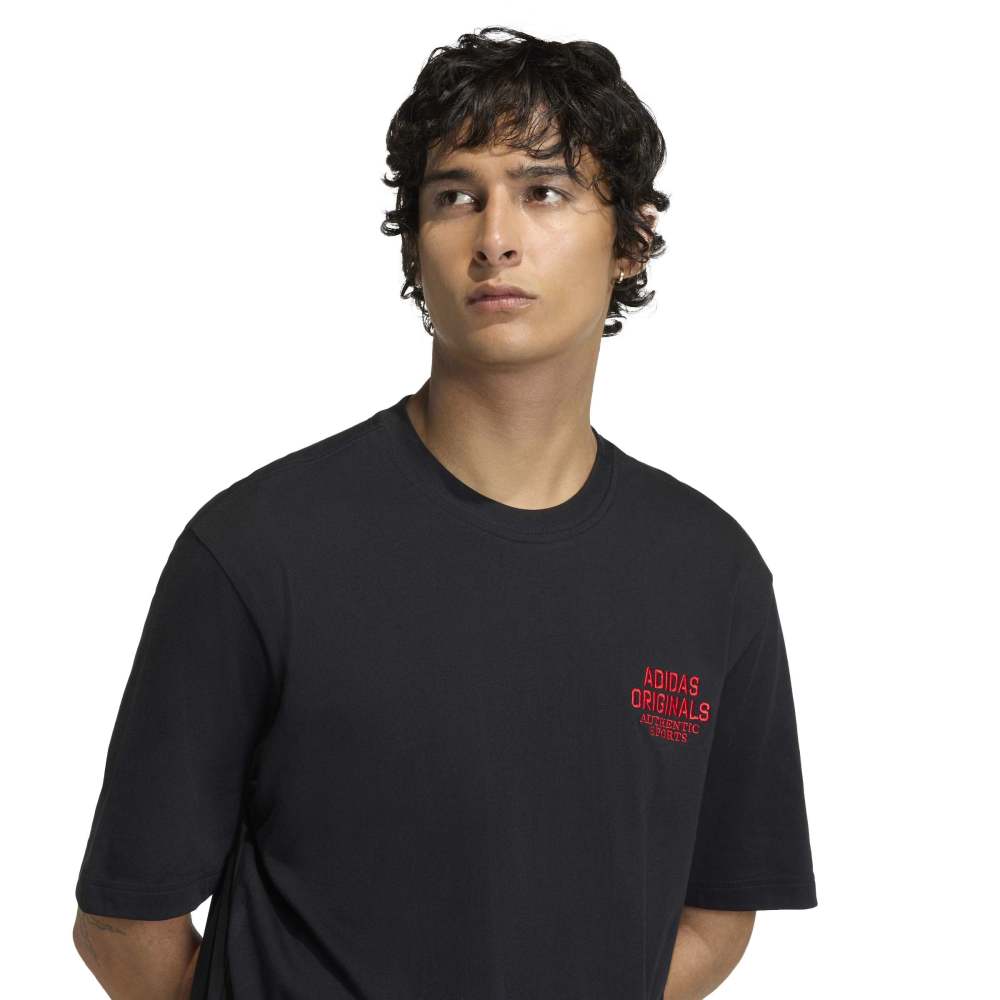 Adidas GFX Varsity Tee - Black