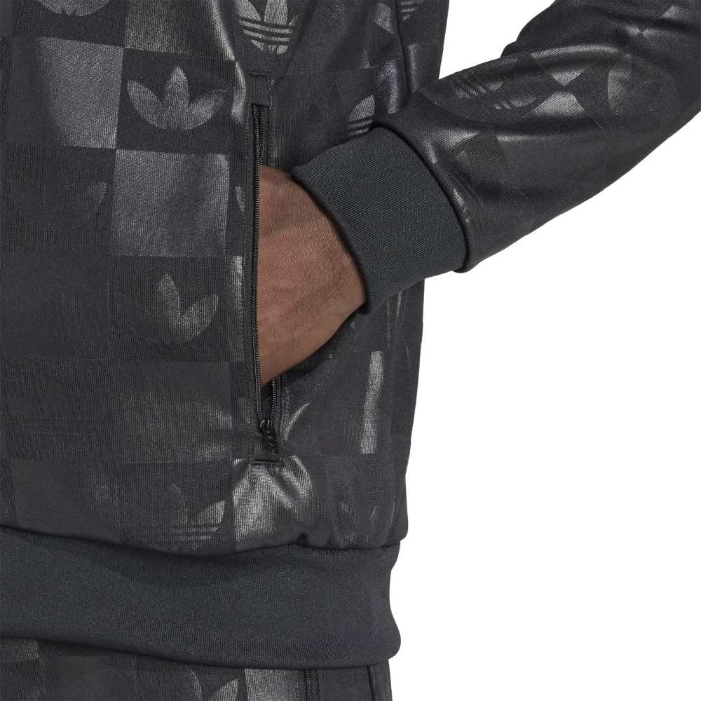 adidas Monogram All Over Print Track Top - Black