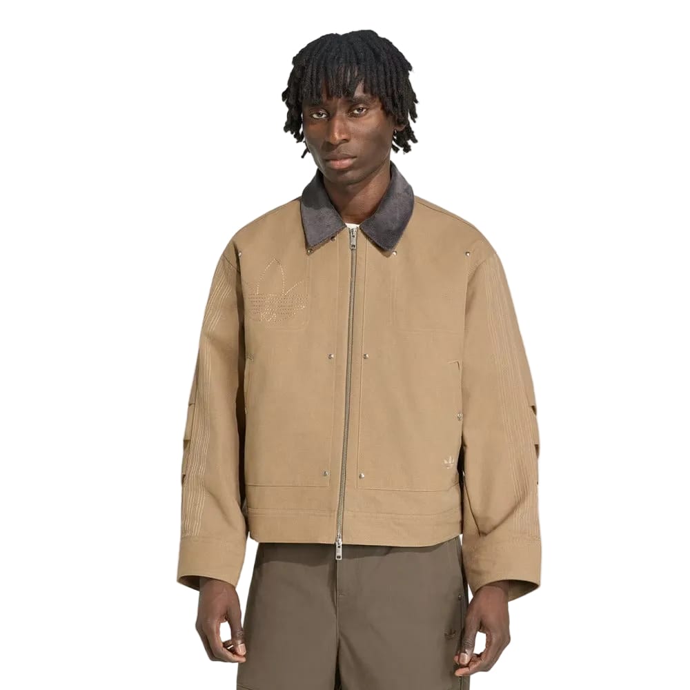adidas Premium Essentials Bomber Jacket - Khaki Six