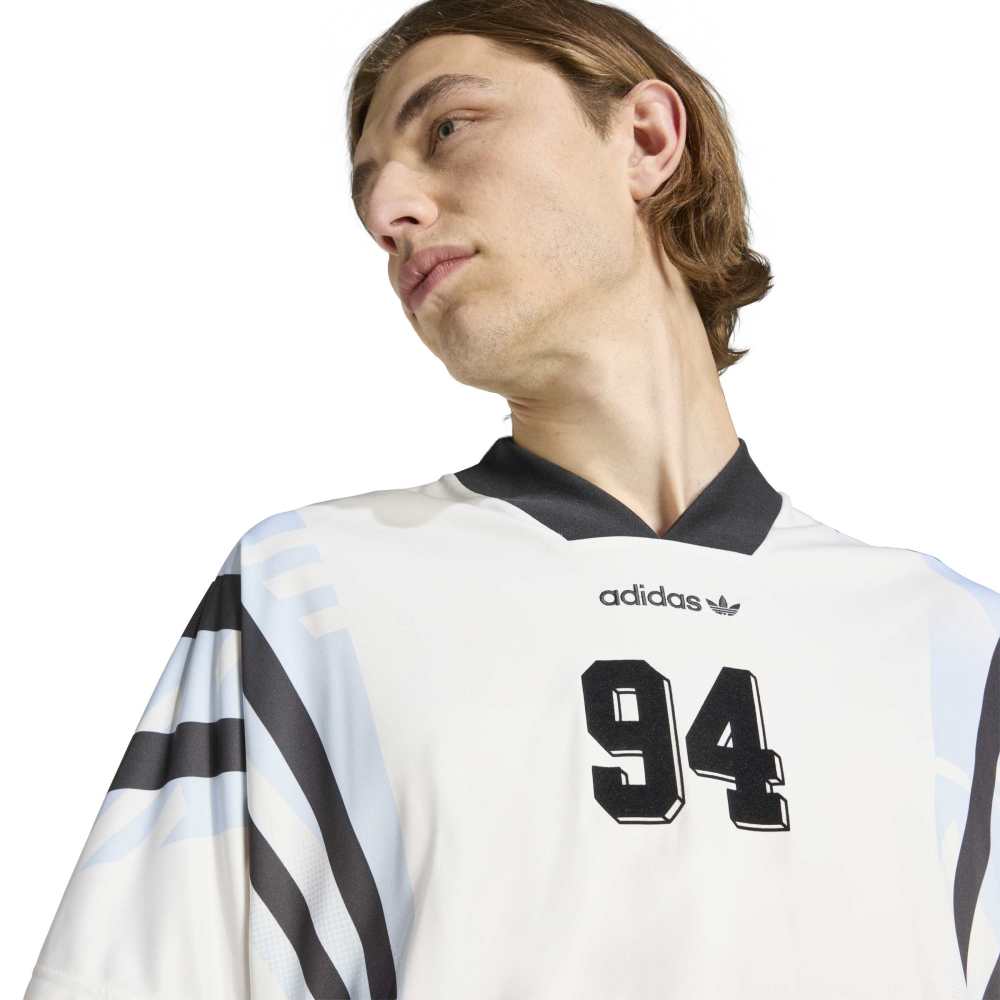 adidas Santiago Aop Infill Jersey - Cloud White