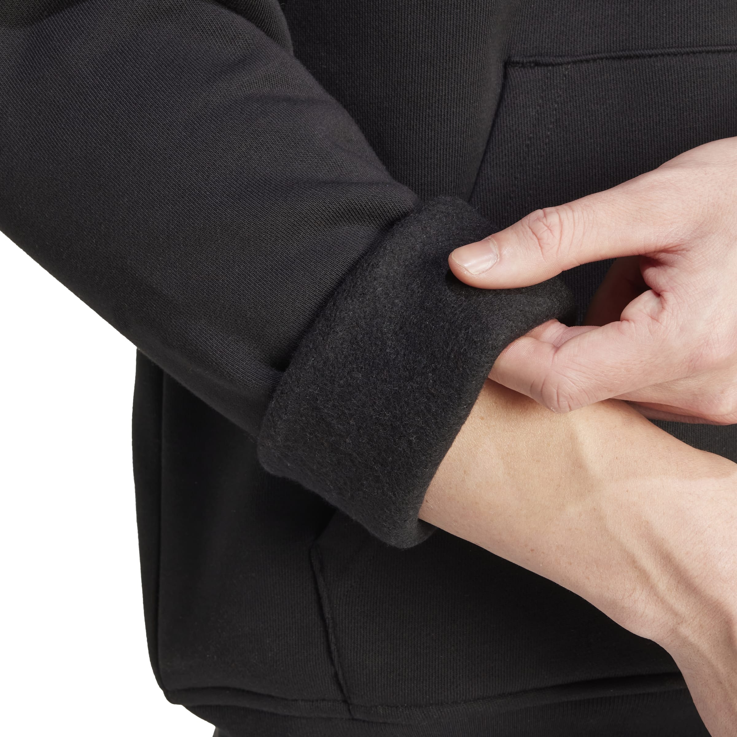 Adidas Trefoil Essentials Hoodie - Black