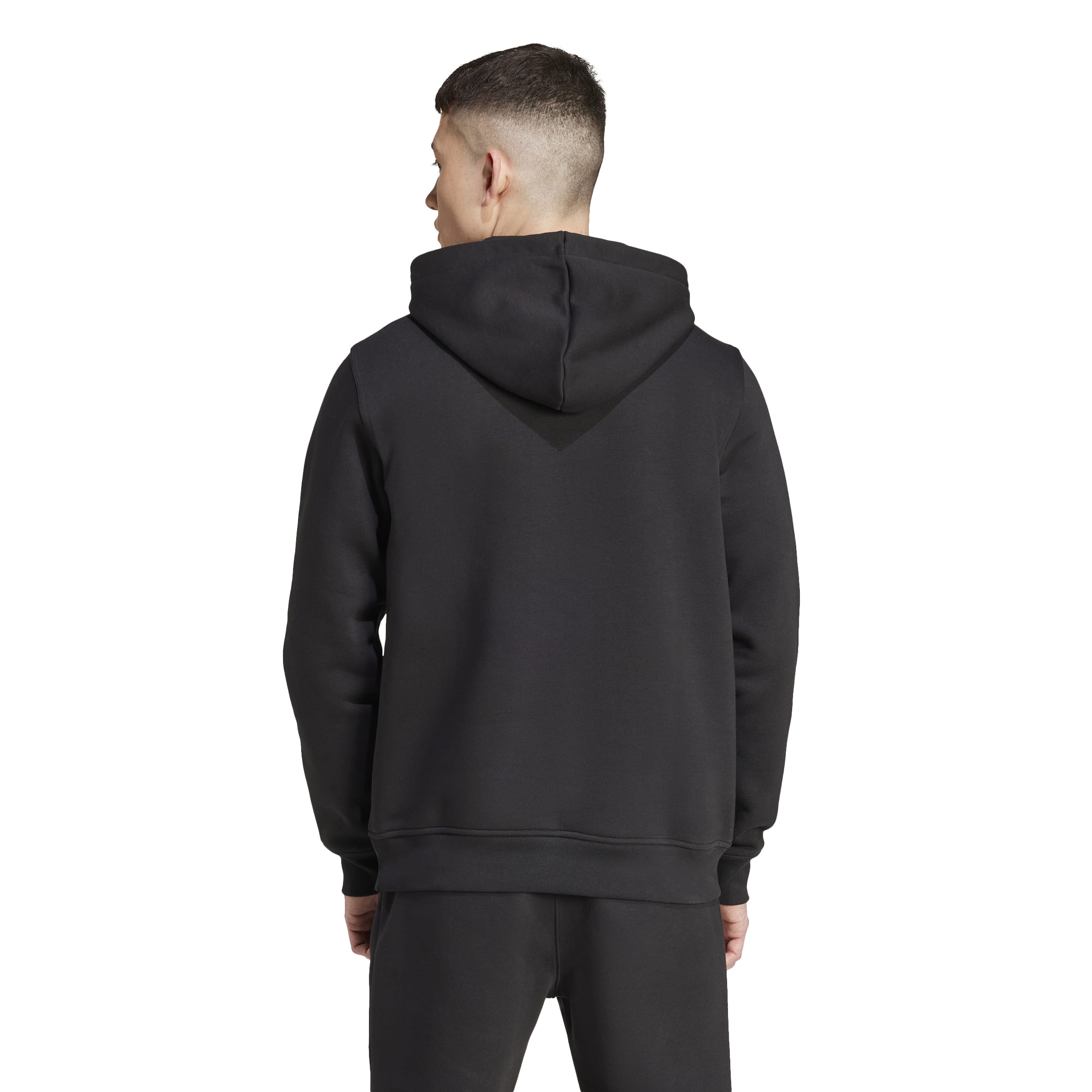 Adidas Trefoil Essentials Hoodie - Black