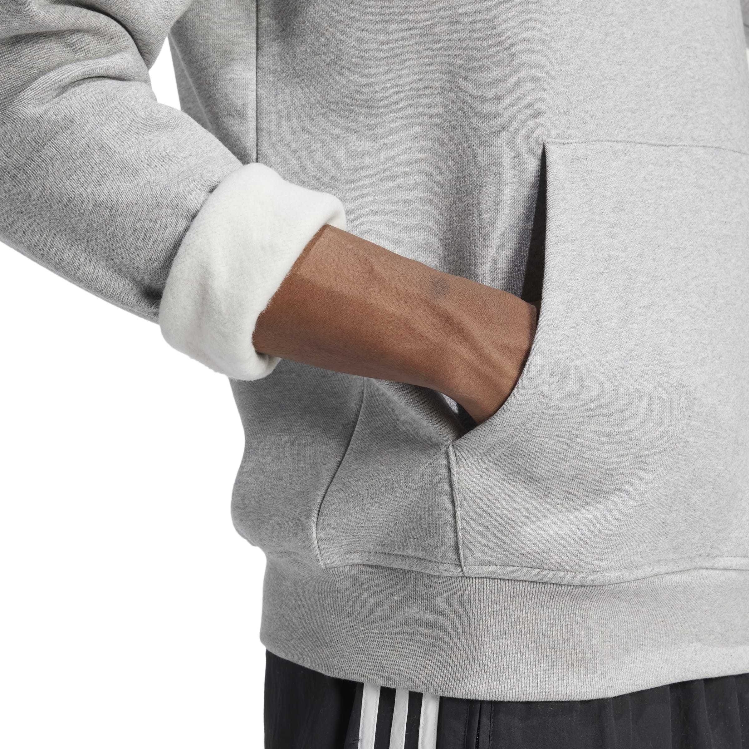 Adidas Trefoil Essentials Hoodie - Grey