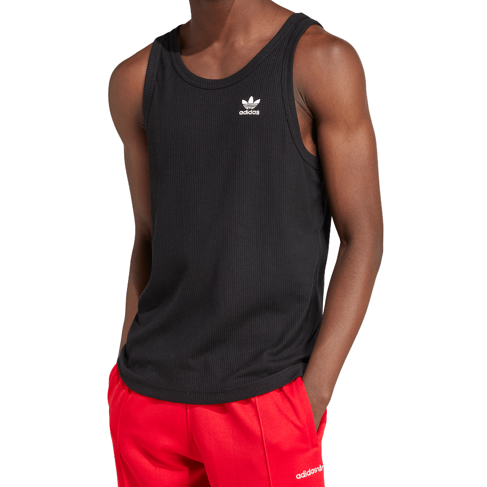 adidas Trefoil Essentials Tank Top - Black
