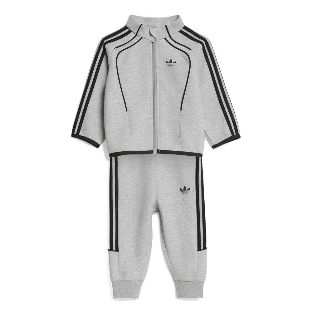 Adidas Kids' Spacer Tracksuit - Medium Grey Heather