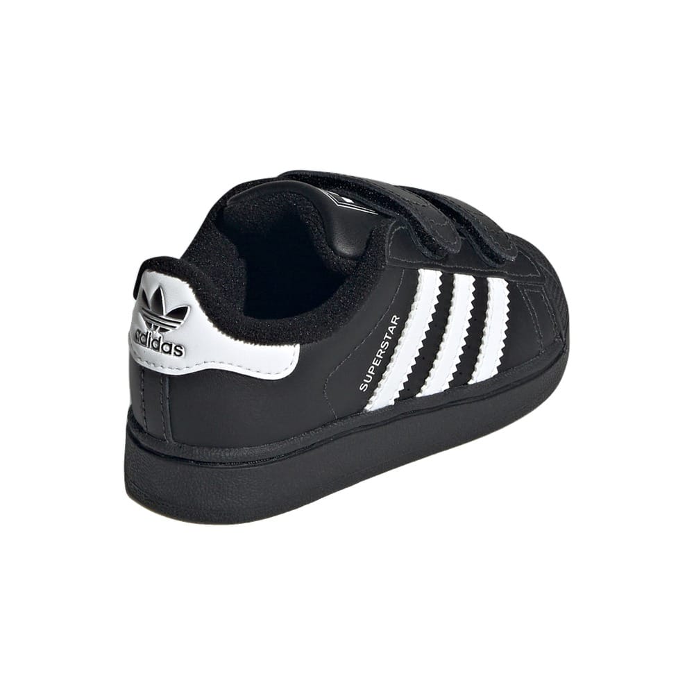adidas Childrens Superstar II Comfort Closure - Black / White