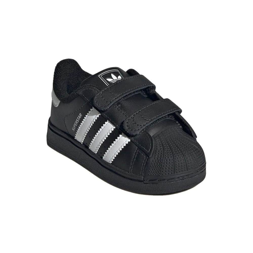 adidas Childrens Superstar II Comfort Closure - Black / White