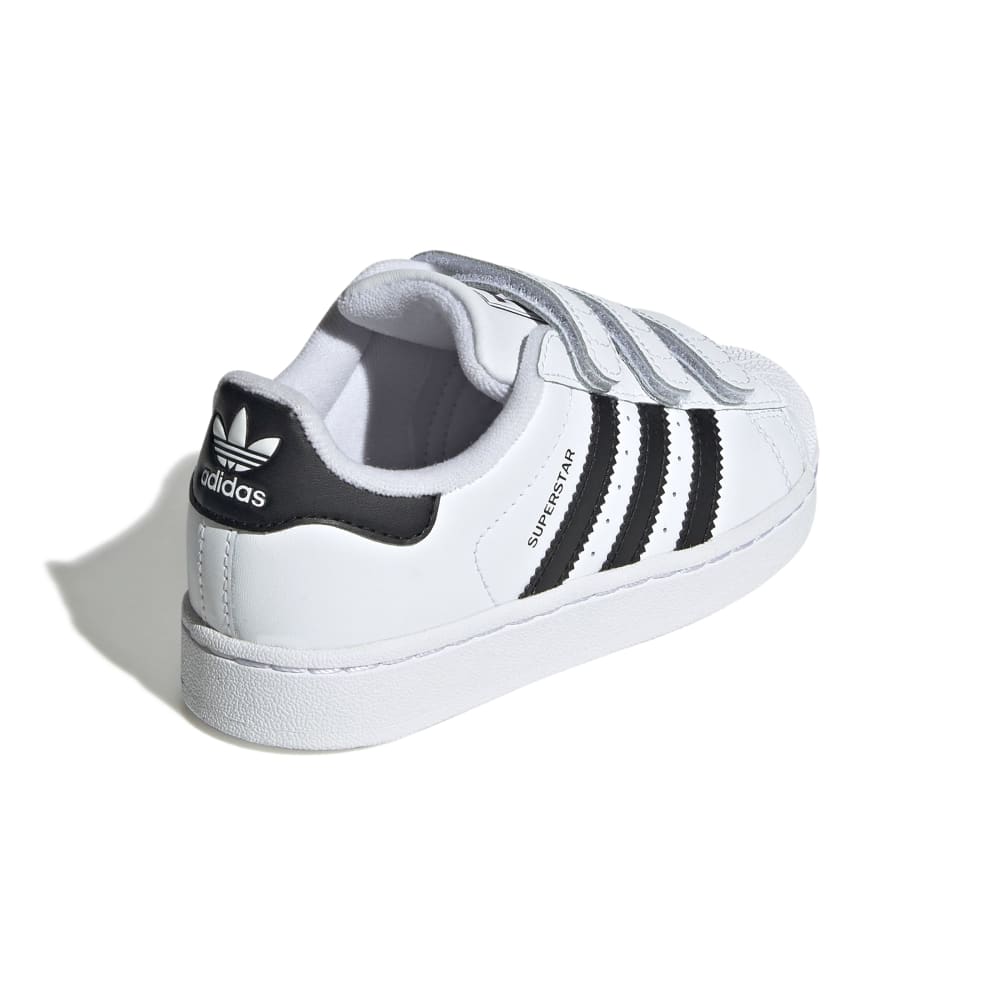 adidas Childrens Superstar II Comfort Closure - Cloud White / Core Black