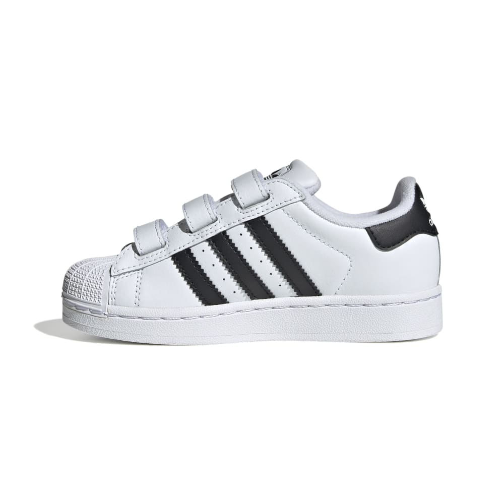 adidas Childrens Superstar II Comfort Closure - Cloud White / Core Black