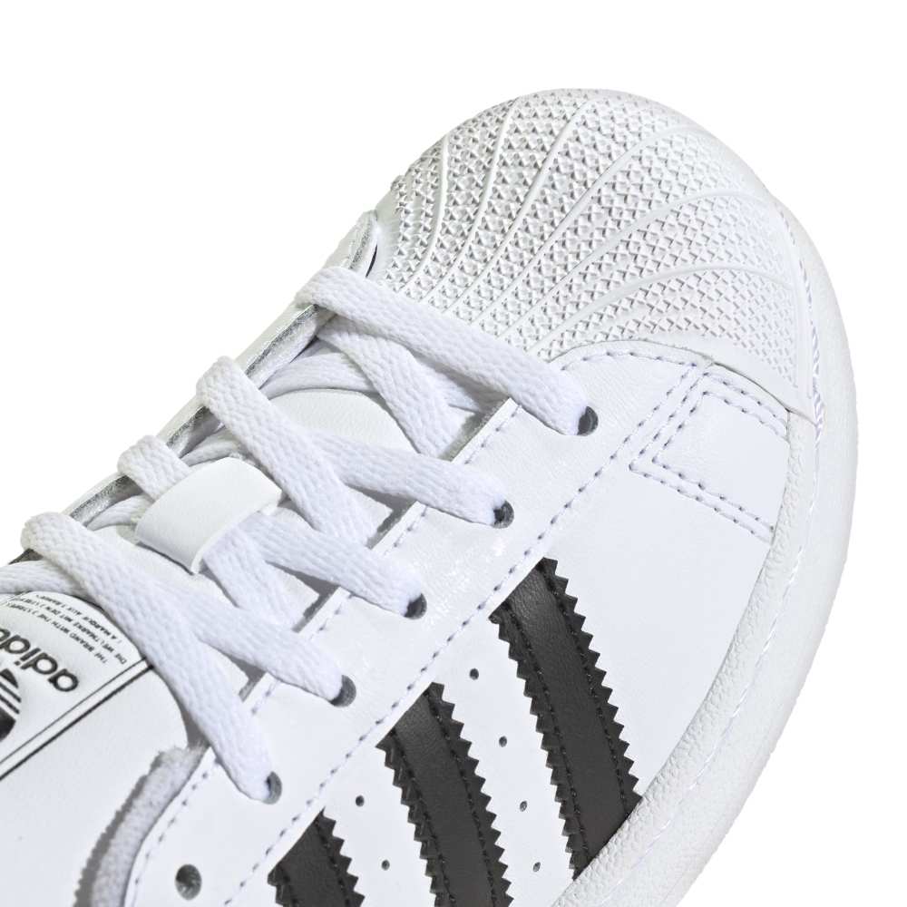 adidas Childrens Superstar II Comfort Closure - White / Black
