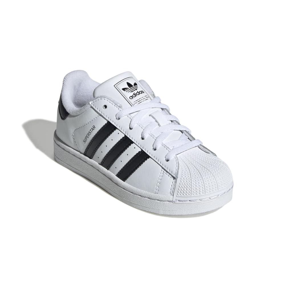 adidas Childrens Superstar II Comfort Closure - White / Black