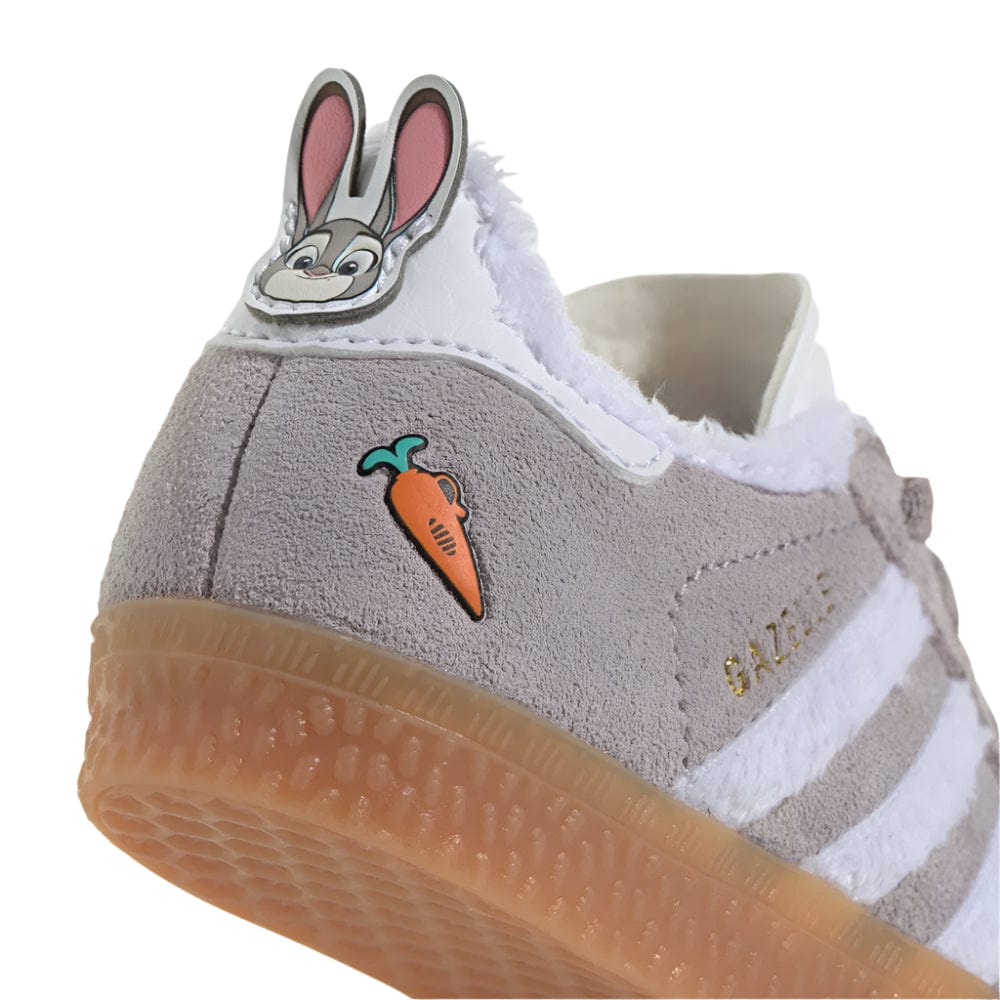 adidas Infants Gazelle X Zootopia CF EL Judy Hopps - Grey / Cloud White / Gum