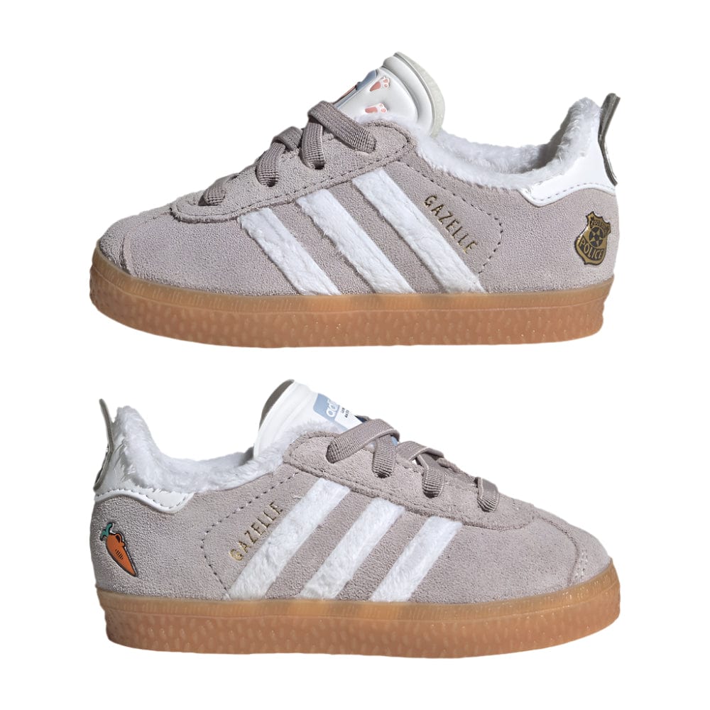 adidas Infants Gazelle X Zootopia CF EL Judy Hopps - Grey / Cloud White / Gum