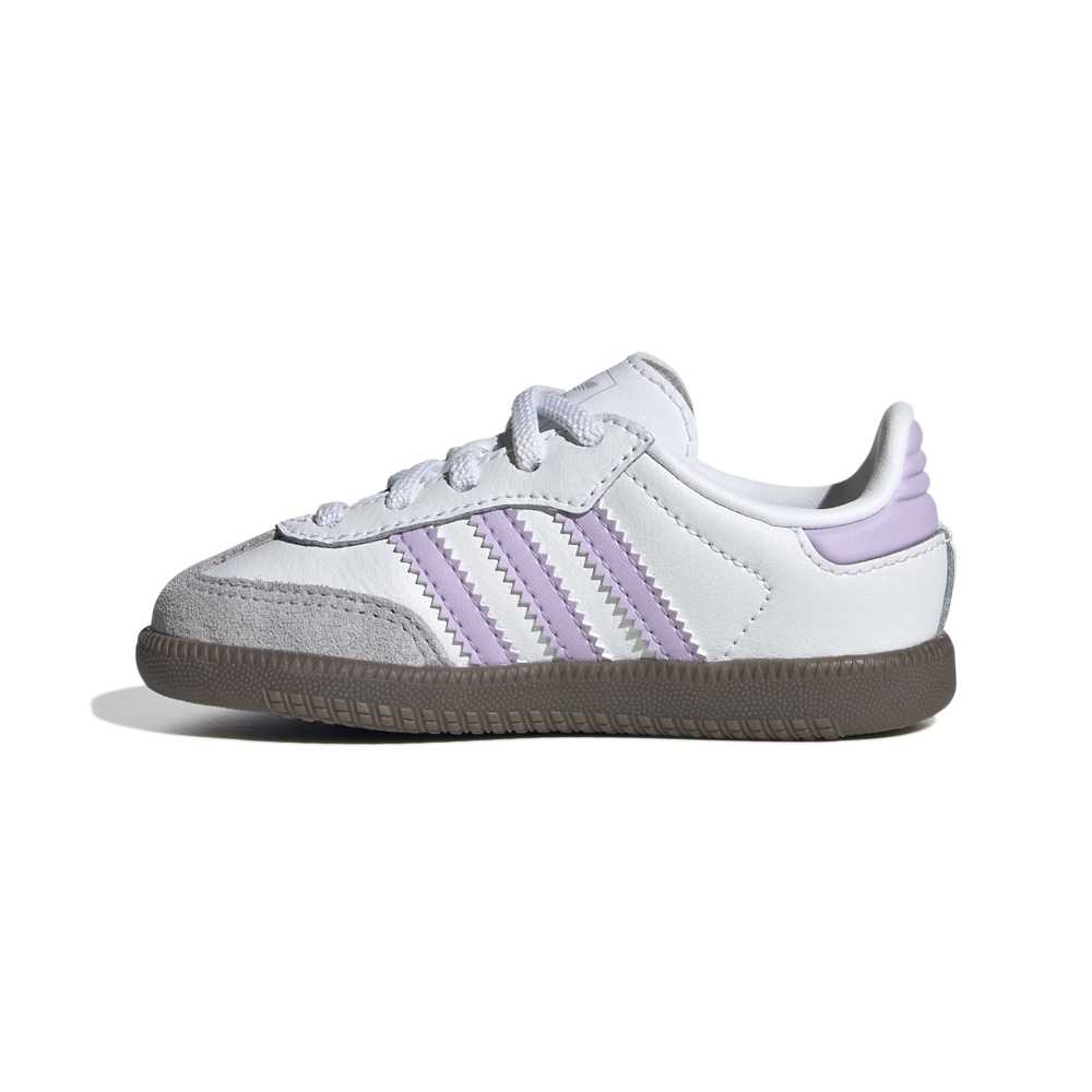 adidas Infants Samba OG EL - Cloud White / Powder Plum / Gum