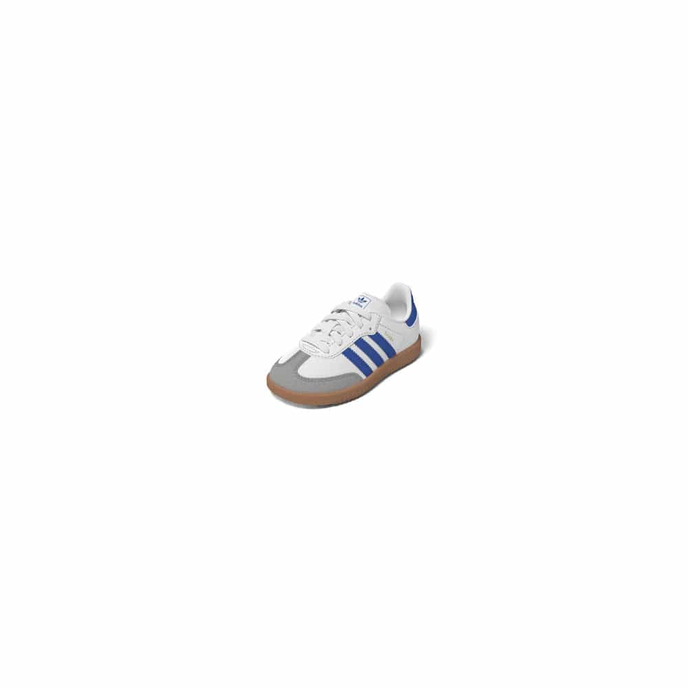 adidas Infants Samba OG EL - White / Blue / Gum
