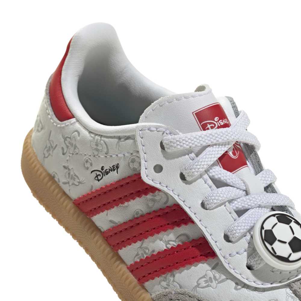 adidas X Disney Infants Samba OG Comfort Closure - Cloud White / Better Scarlet / Gum