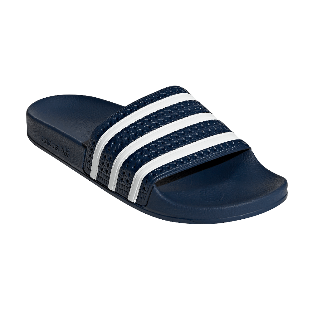 adidas Adilette Slide - Adi Blue / White
