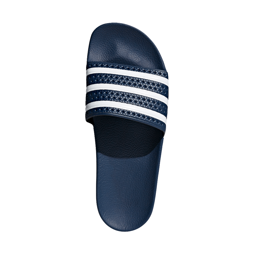 adidas Adilette Slide - Adi Blue / White