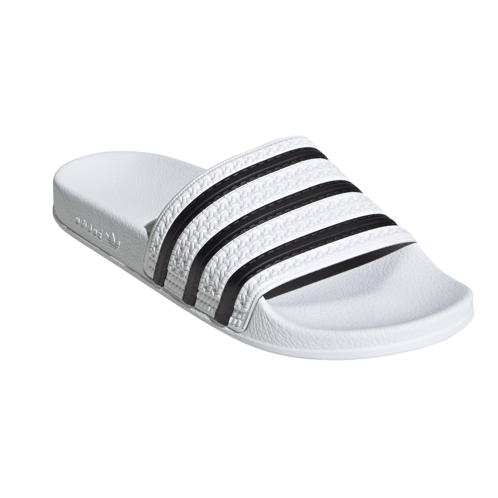 adidas Adilette Slide - White / Black
