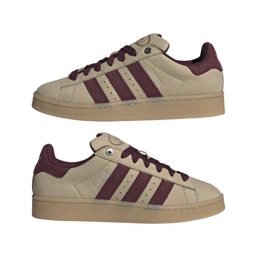 adidas Campus 00s - Khaki / Maroon / Gum