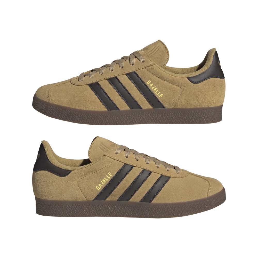 adidas Gazelle - Beige / Brown / Gold