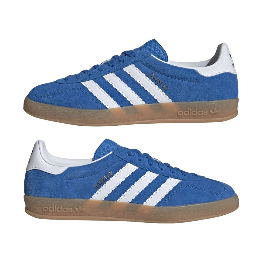 adidas Gazelle Indoor - Blue / White / Gum