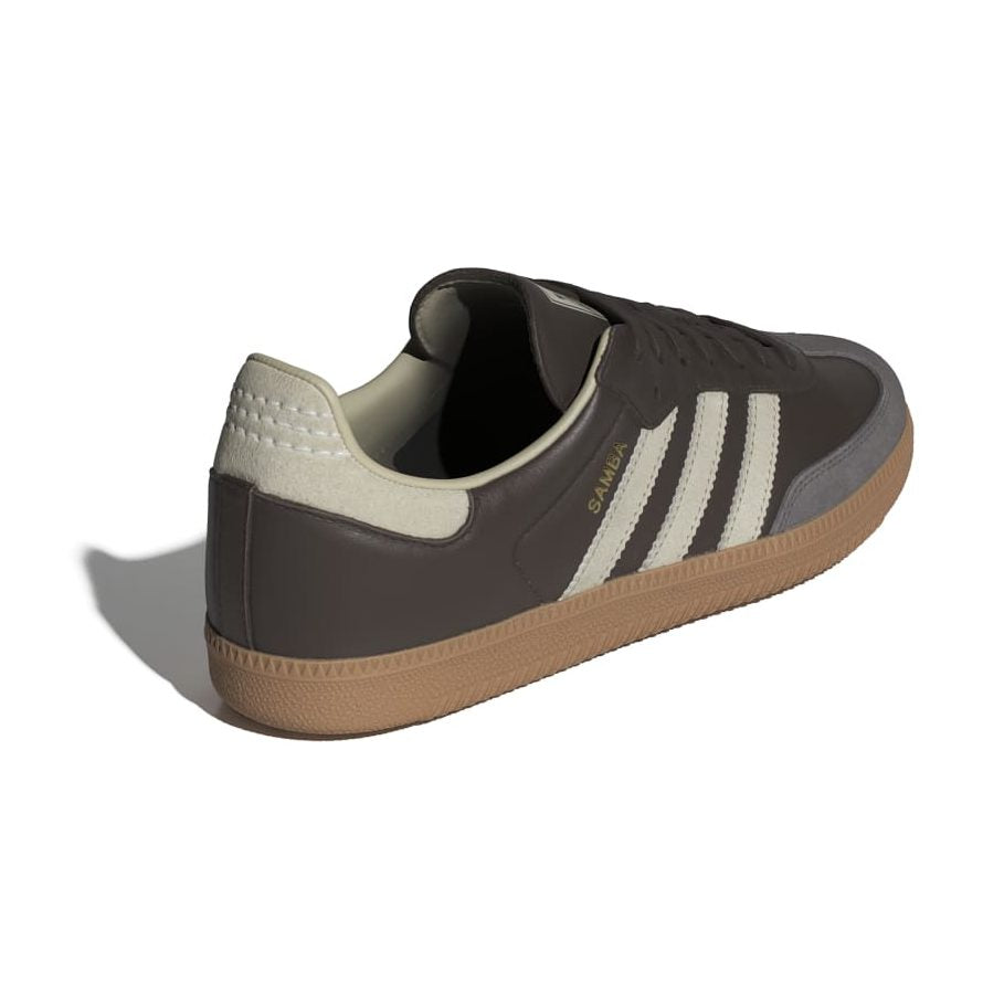 adidas Samba OG - Brown / Putty Grey / Gold Metallic