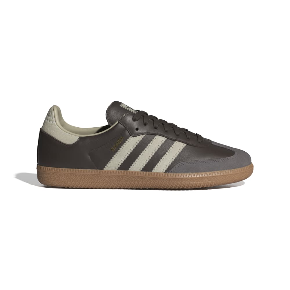 adidas Samba OG - Brown / Putty Grey / Gold Metallic