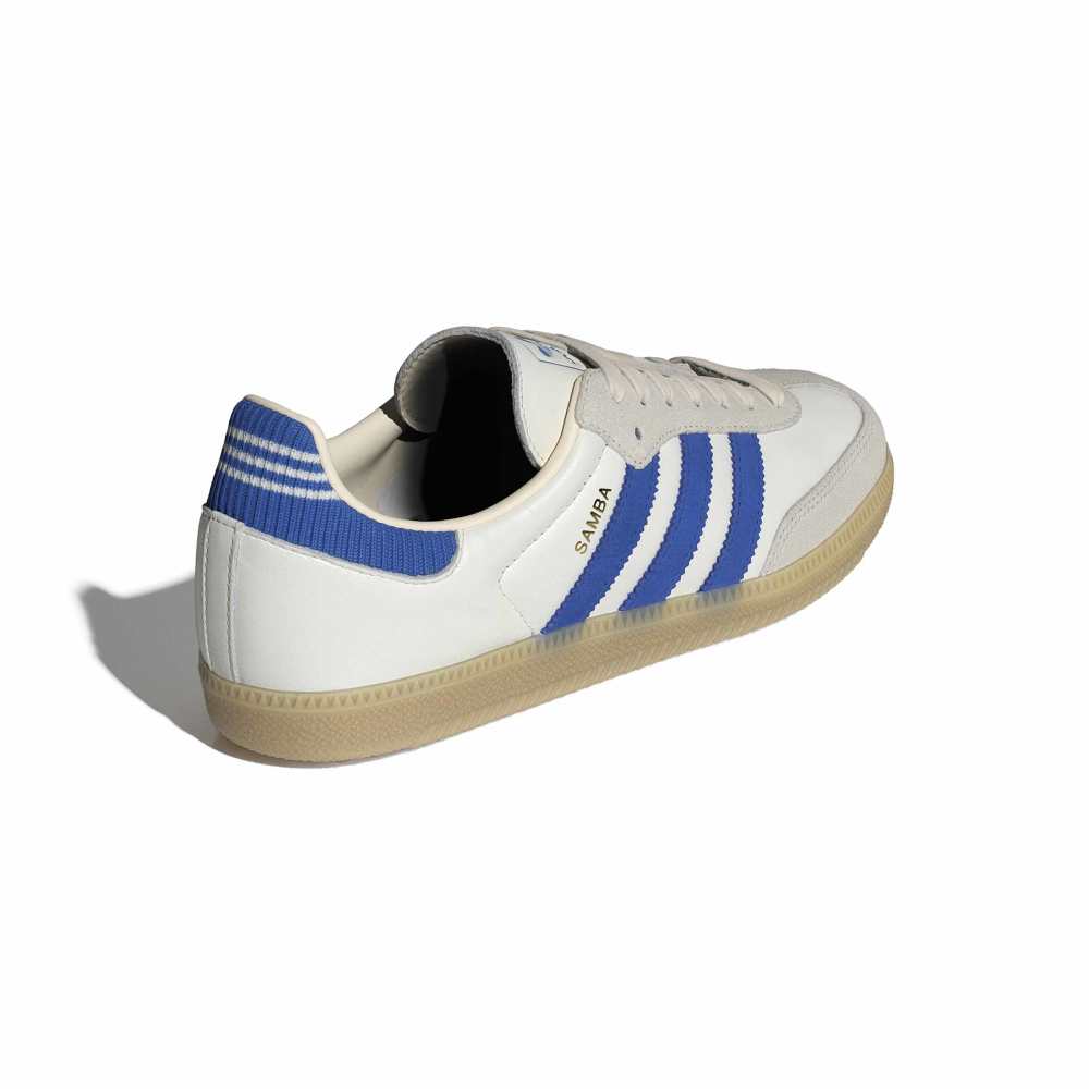 adidas Samba OG - Cloud White / Blue / Gum