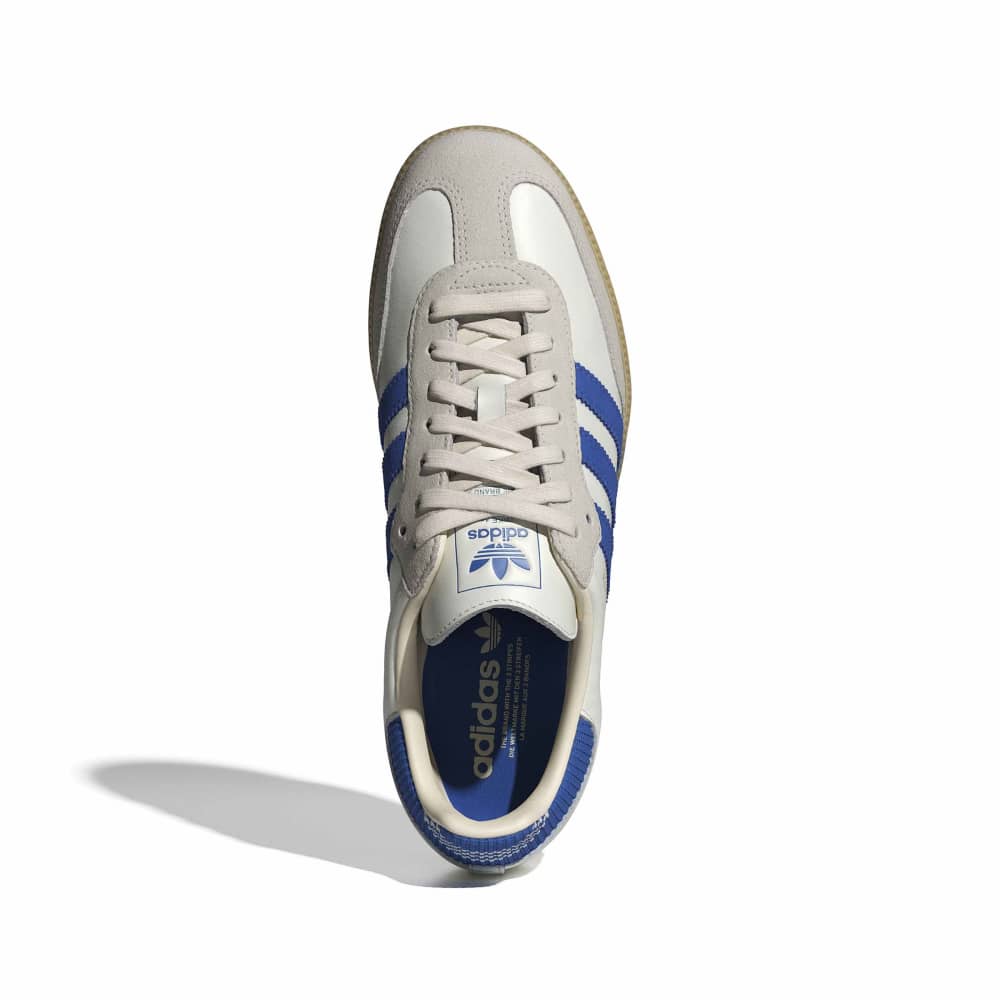 adidas Samba OG - Cloud White / Blue / Gum