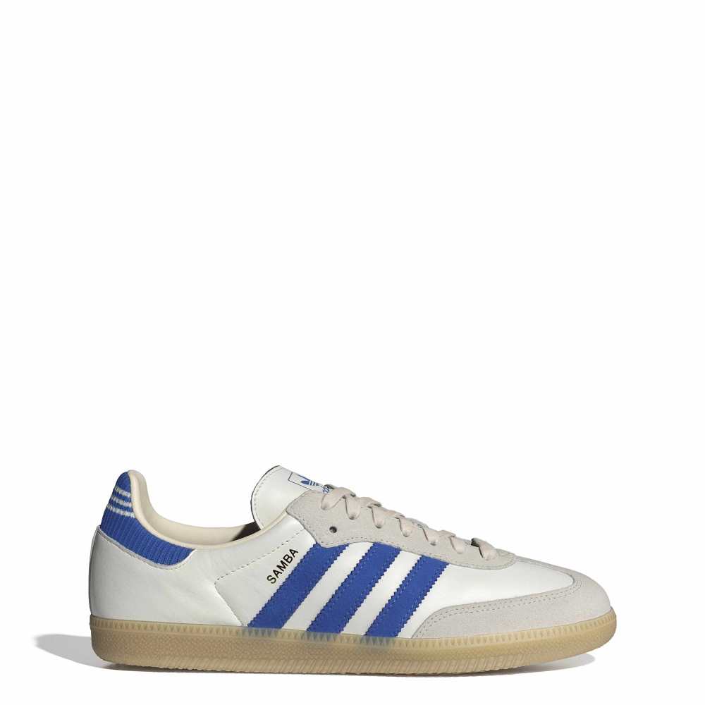 adidas Samba OG - Cloud White / Blue / Gum