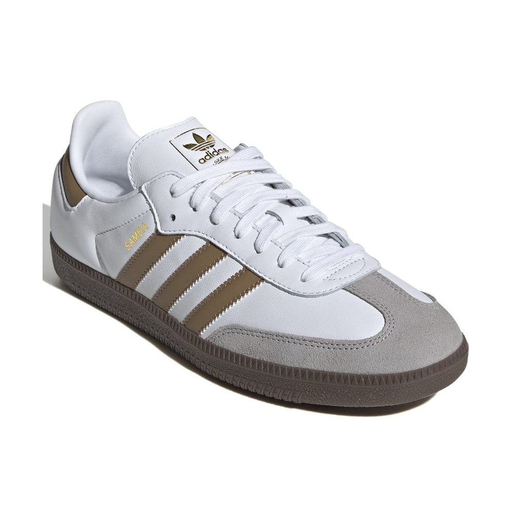 adidas Samba OG - White / Brown / Granite