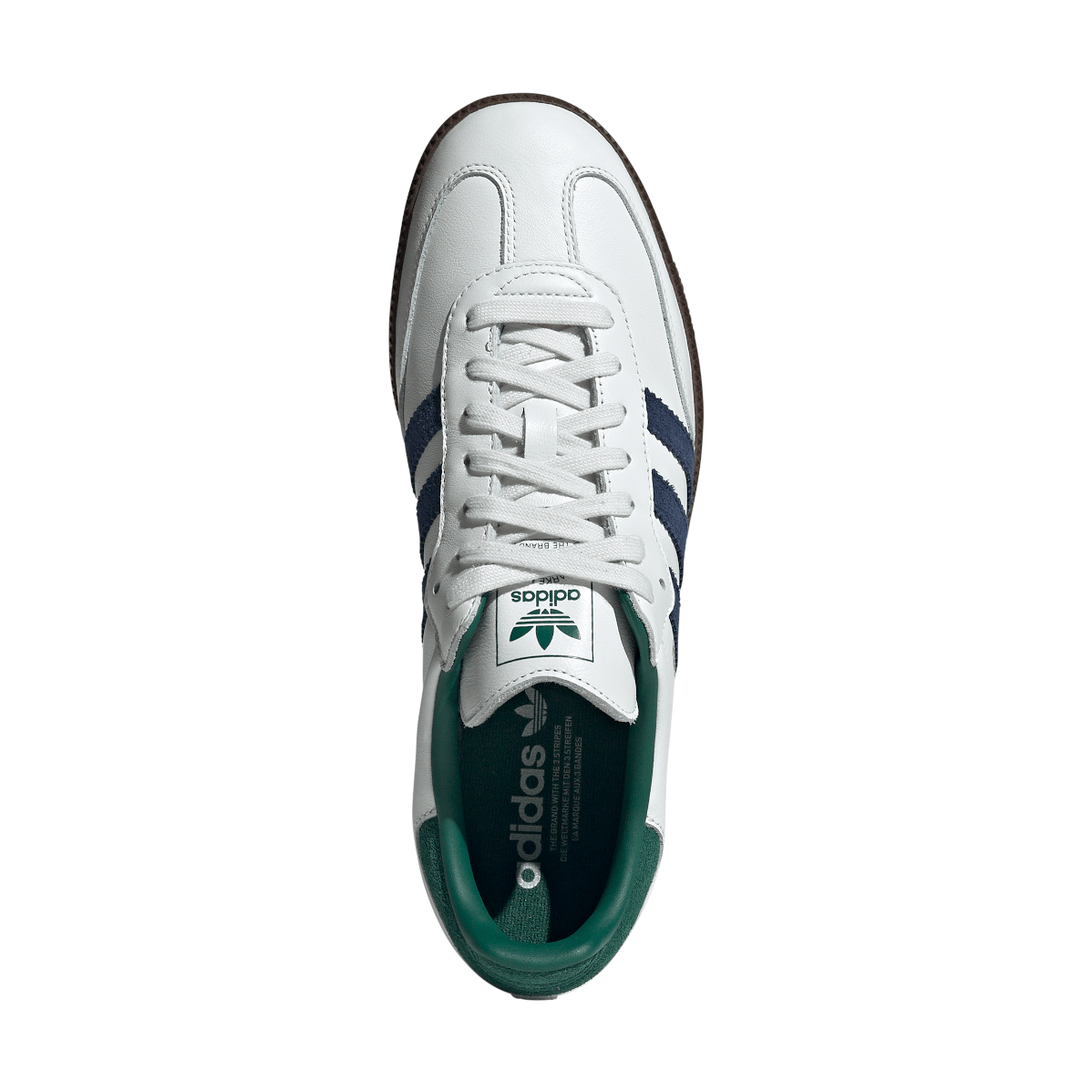 adidas Samba OG - White / Collegiate Green / Active Green