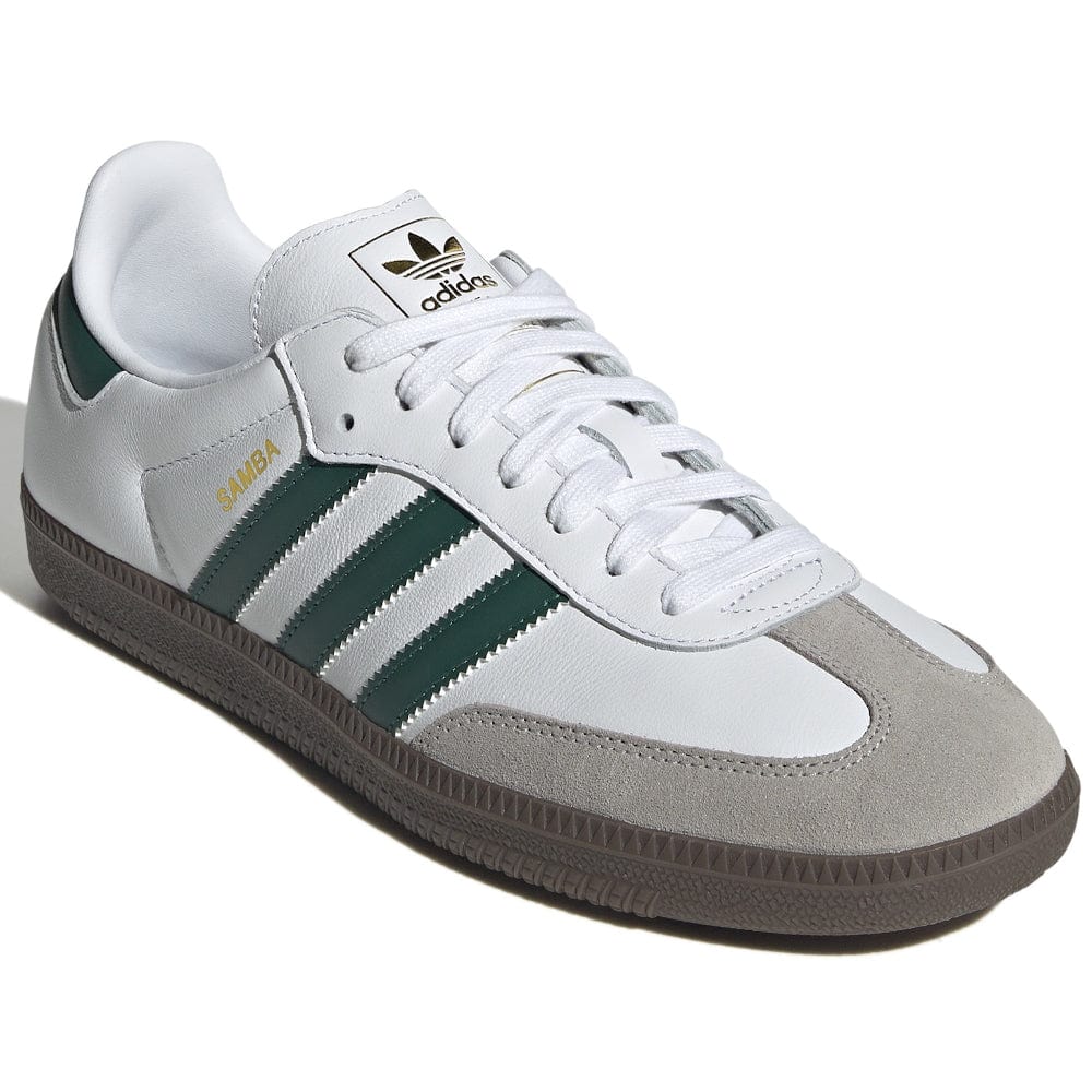 adidas Samba OG - White / Green / Granite
